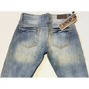 CB UP‎ COWBOY UP - Men's Bootcut Western Blue Jeans - Size 32x34